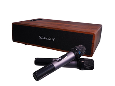 Yier High-End Solid Wood Speaker, Bass TV Speaker, Karaoke & Movie All-in-One Machine